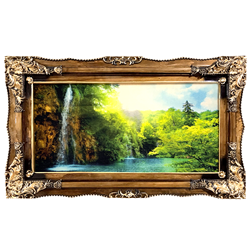 تابلو فرش ماشینی 1200 شانه طرح آبشار