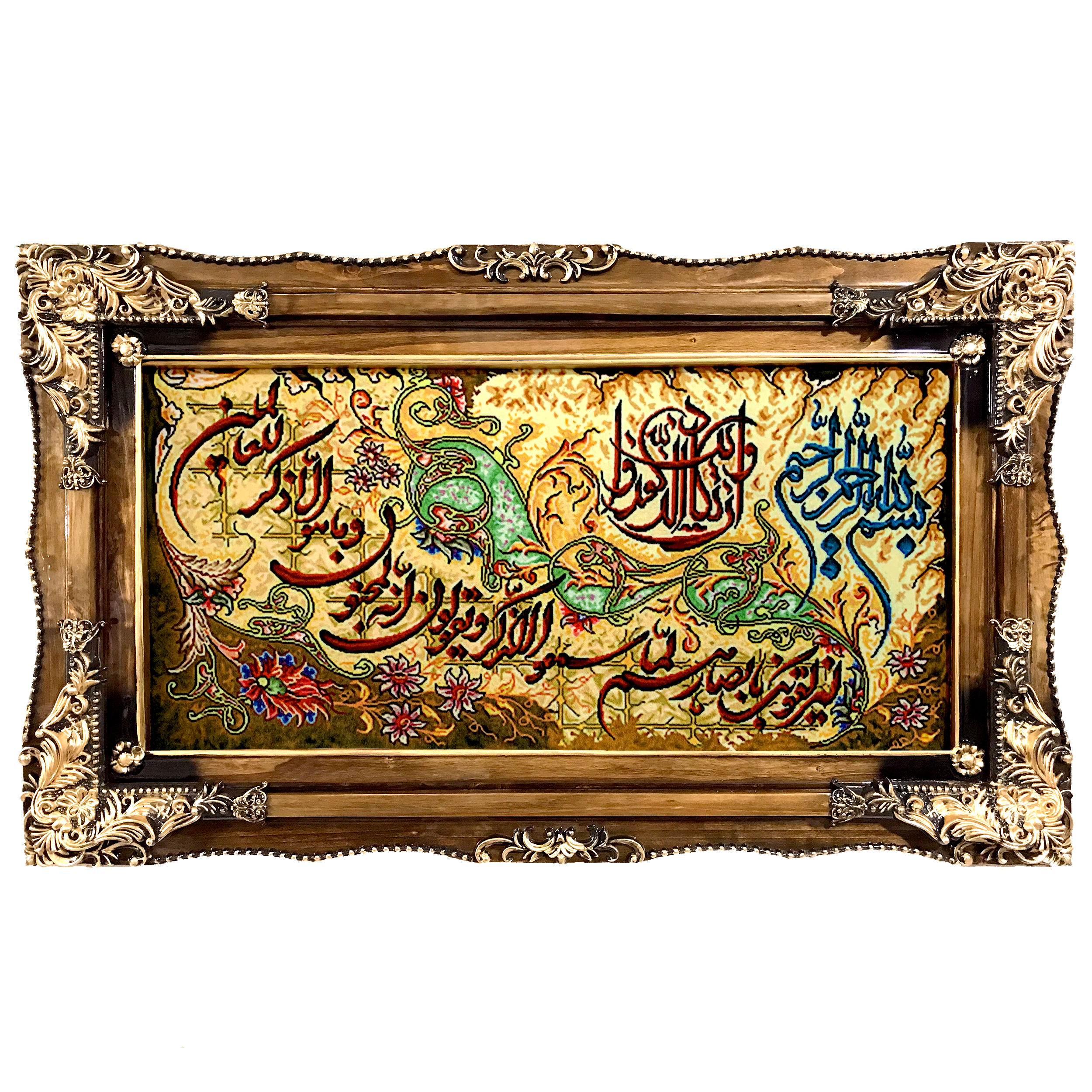 تابلو فرش ماشینی 1200 شانه طرح وان یکاد