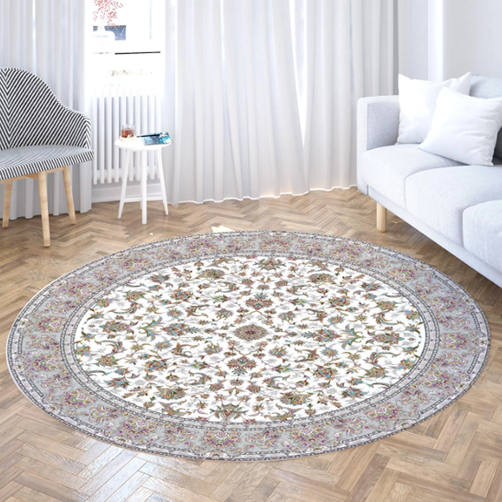فرشینه طرح فرش دایره کد J13006