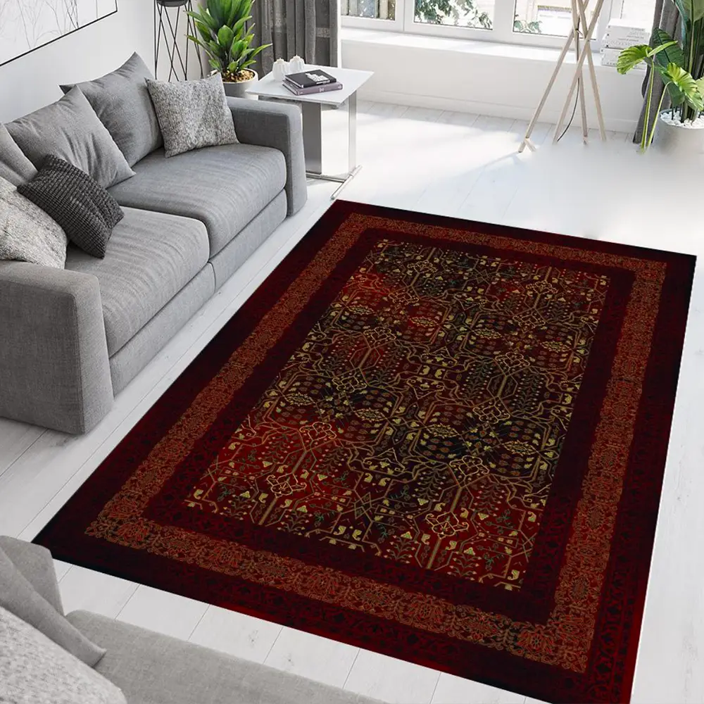 فرش ماشینی طرح فرشینه کد D-1436