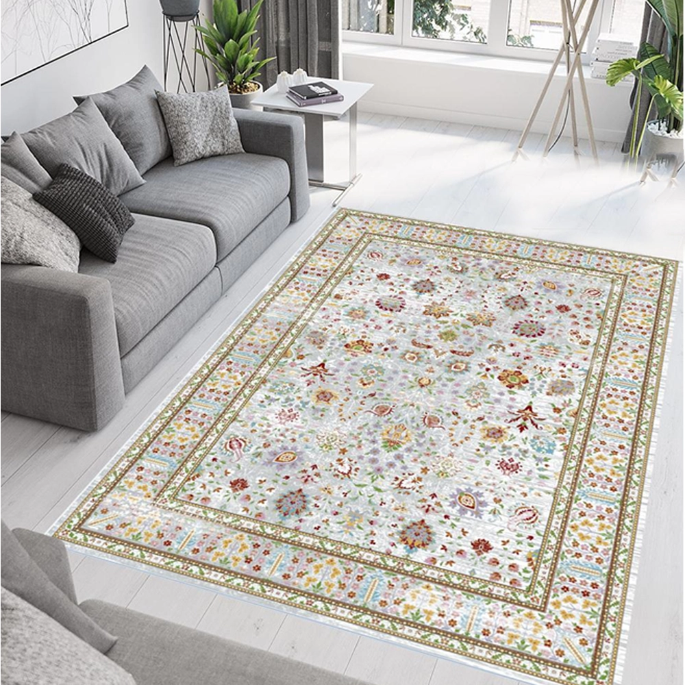 فرش ماشینی طرح فرشینه کد D-1416