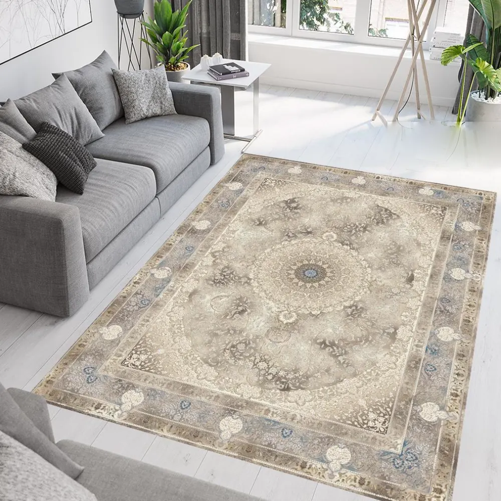 فرش ماشینی طرح فرشینه کد D-1484