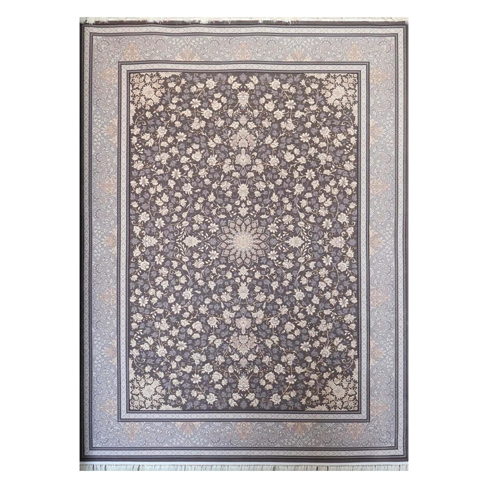 فرش ماشینی 700 شانه نگین فیروزه مدل تلما فیلی