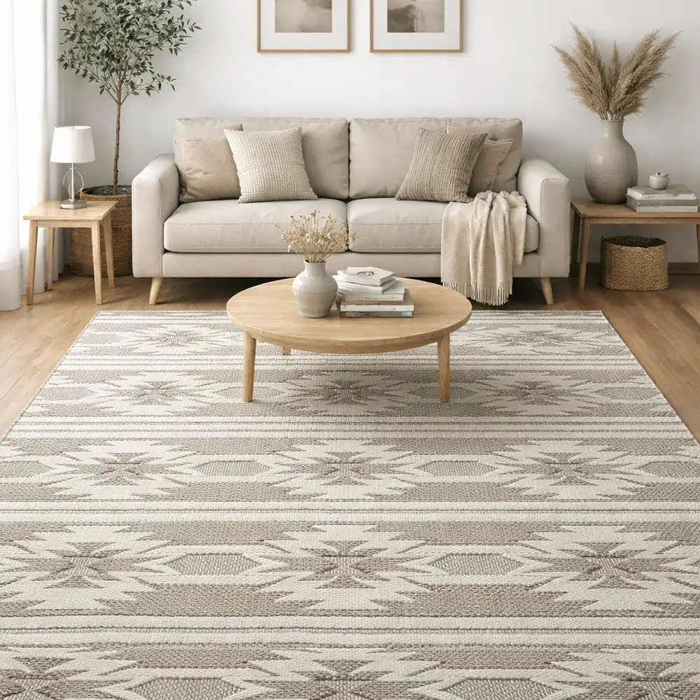 فرش ماشینی پینترستی مینیمال کد 3045