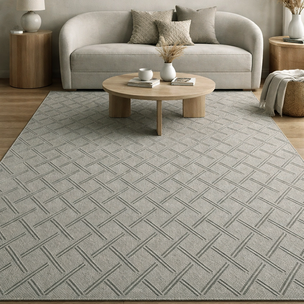 فرش ماشینی پینترستی مینیمال و مدرن کد 3043