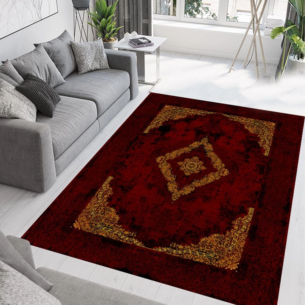 فرش ماشینی طرح فرشینه کد D-1409