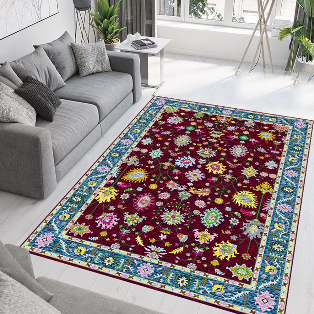 فرش ماشینی طرح فرشینه کد D-1413