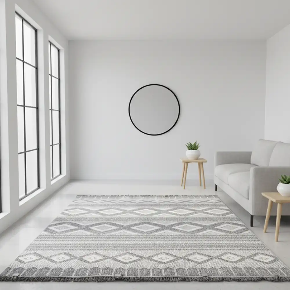 فرش ماشینی مدرن پینترستی کد 6023