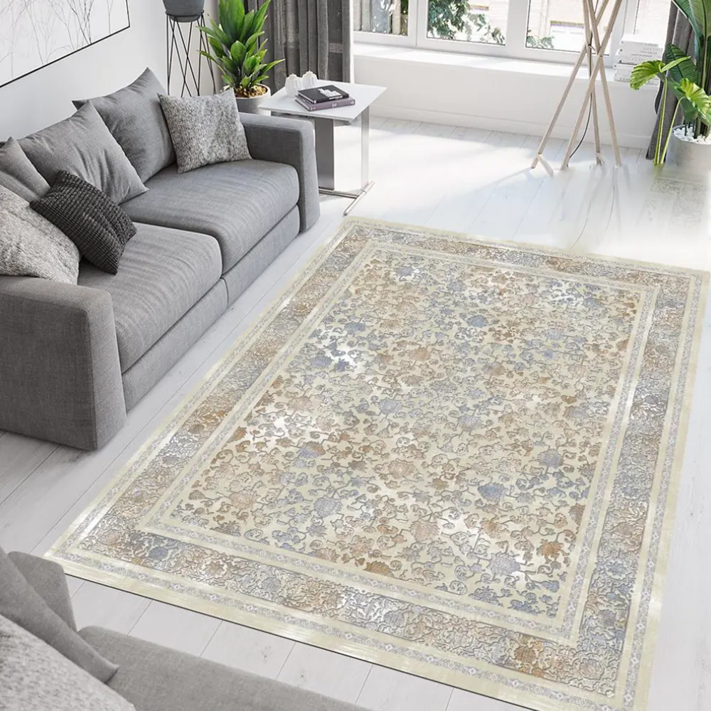 فرش ماشینی طرح فرشینه کد D-1475