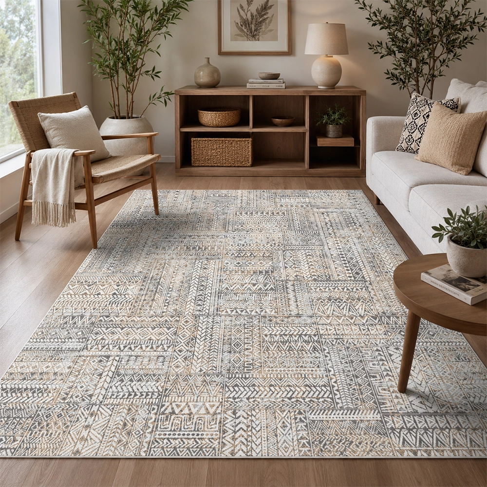 فرش ماشینی گبه کد A1109-z