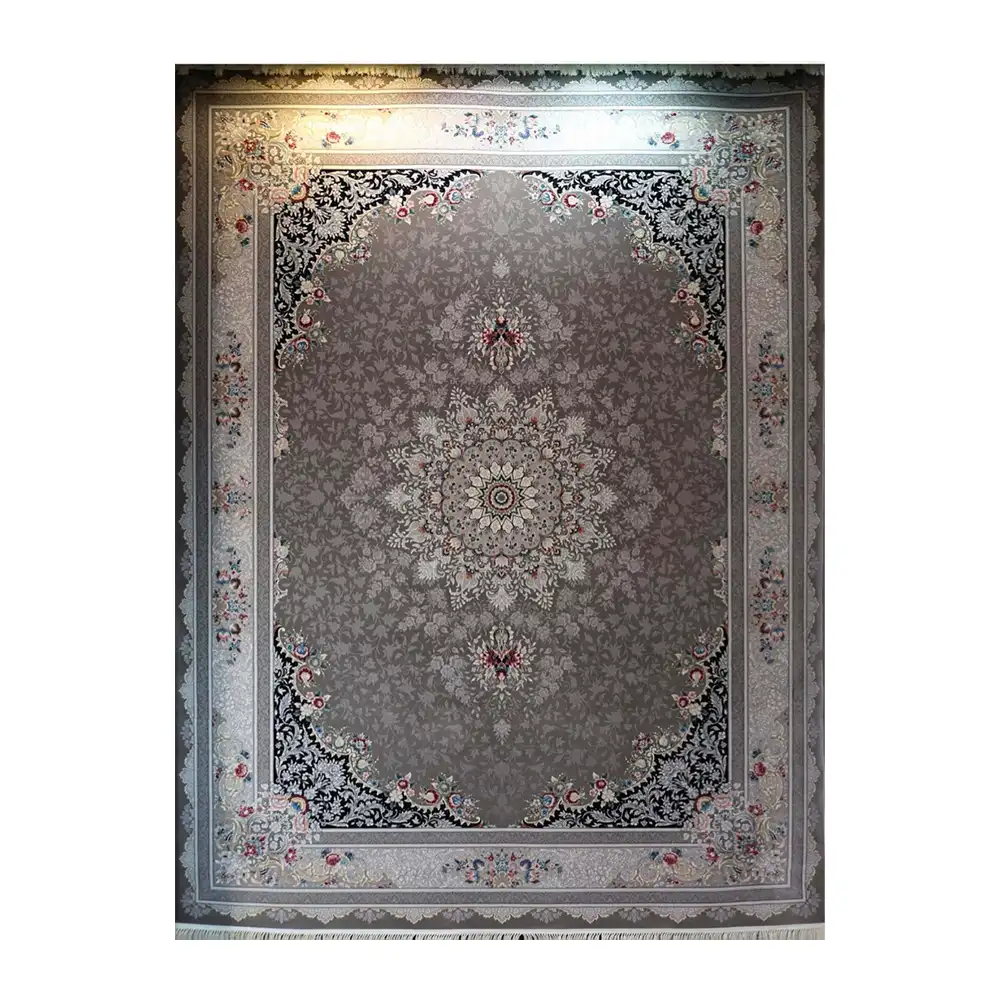 فرش ماشینی 700 شانه نگین فیروزه مدل کایرا فیلی