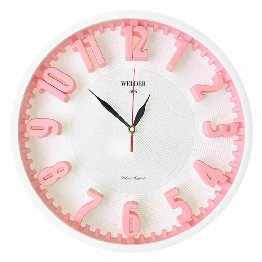 ساعت دیواری و رومیزی ولدر مدل پاستیلی کد 606
