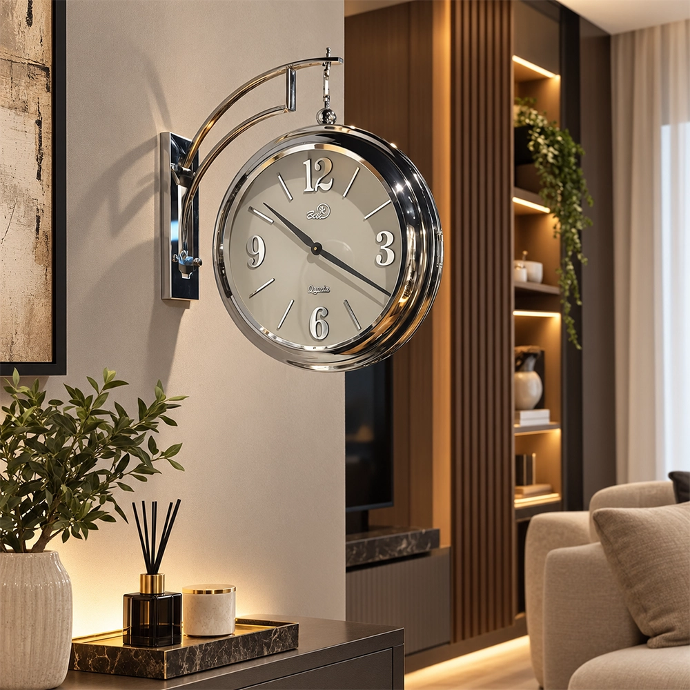 ساعت دیواری دو طرفه بتیس کد 5045