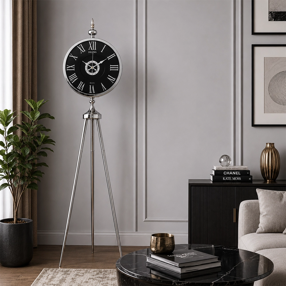 ساعت ایستاده دیلینگ 3 پایه فلزی
