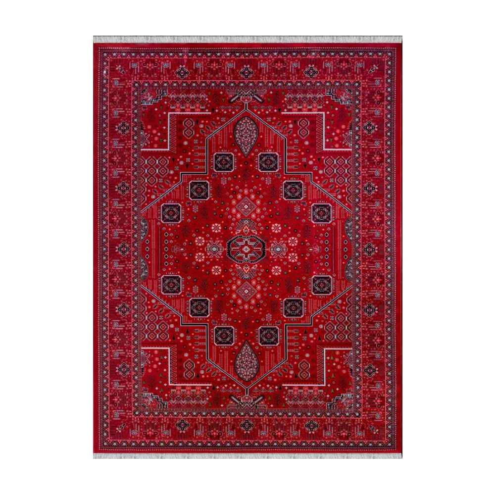 فرش ماشینی 1200 شانه لاکی کد 1266
