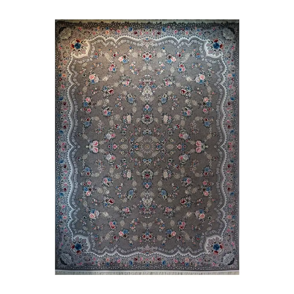 فرش ماشینی 700 شانه نگین فیروزه مدل افشان رها فیلی