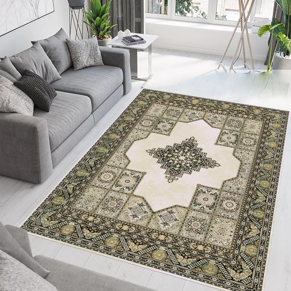 فرش ماشینی طرح فرشینه کد D-1483
