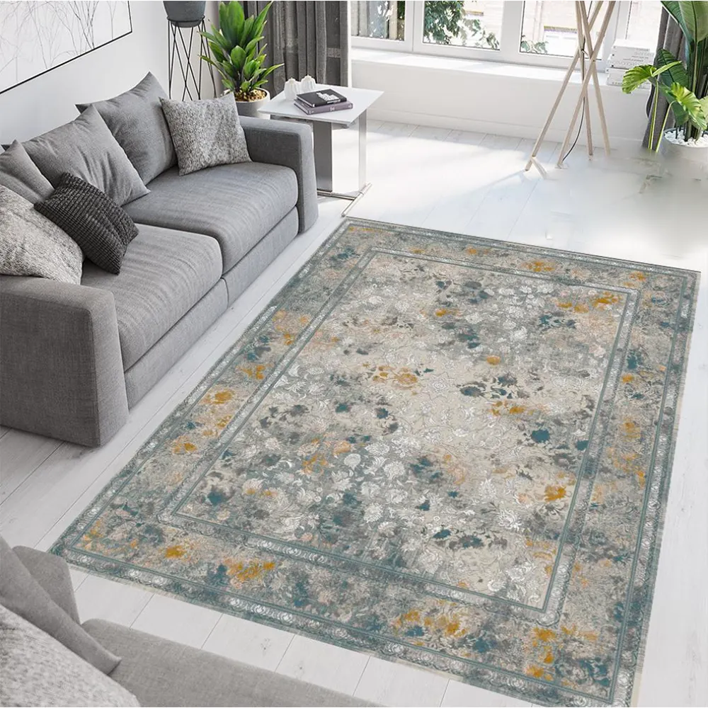 فرش ماشینی طرح فرشینه کد D-1470