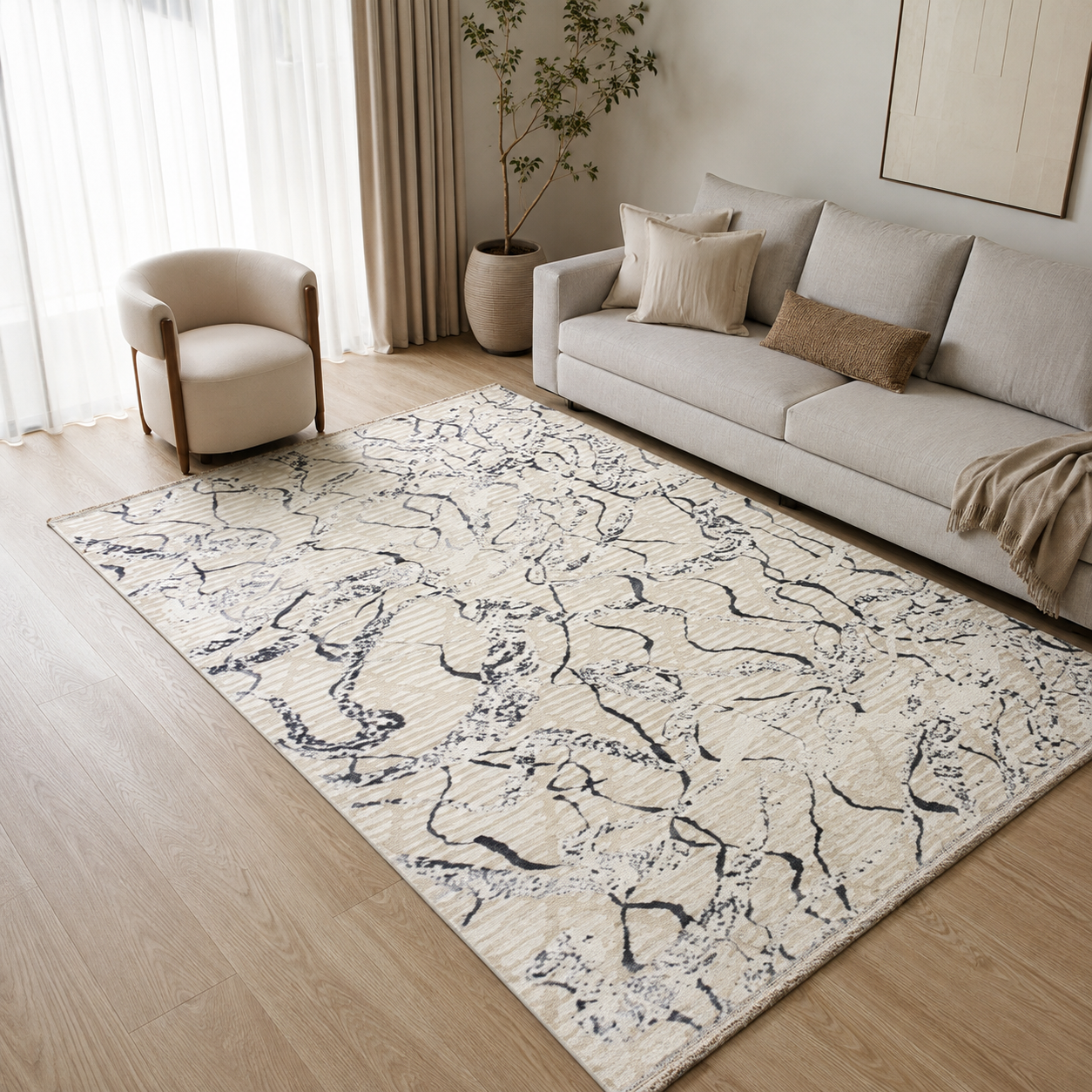 فرش ماشینی گبه کد R-5633