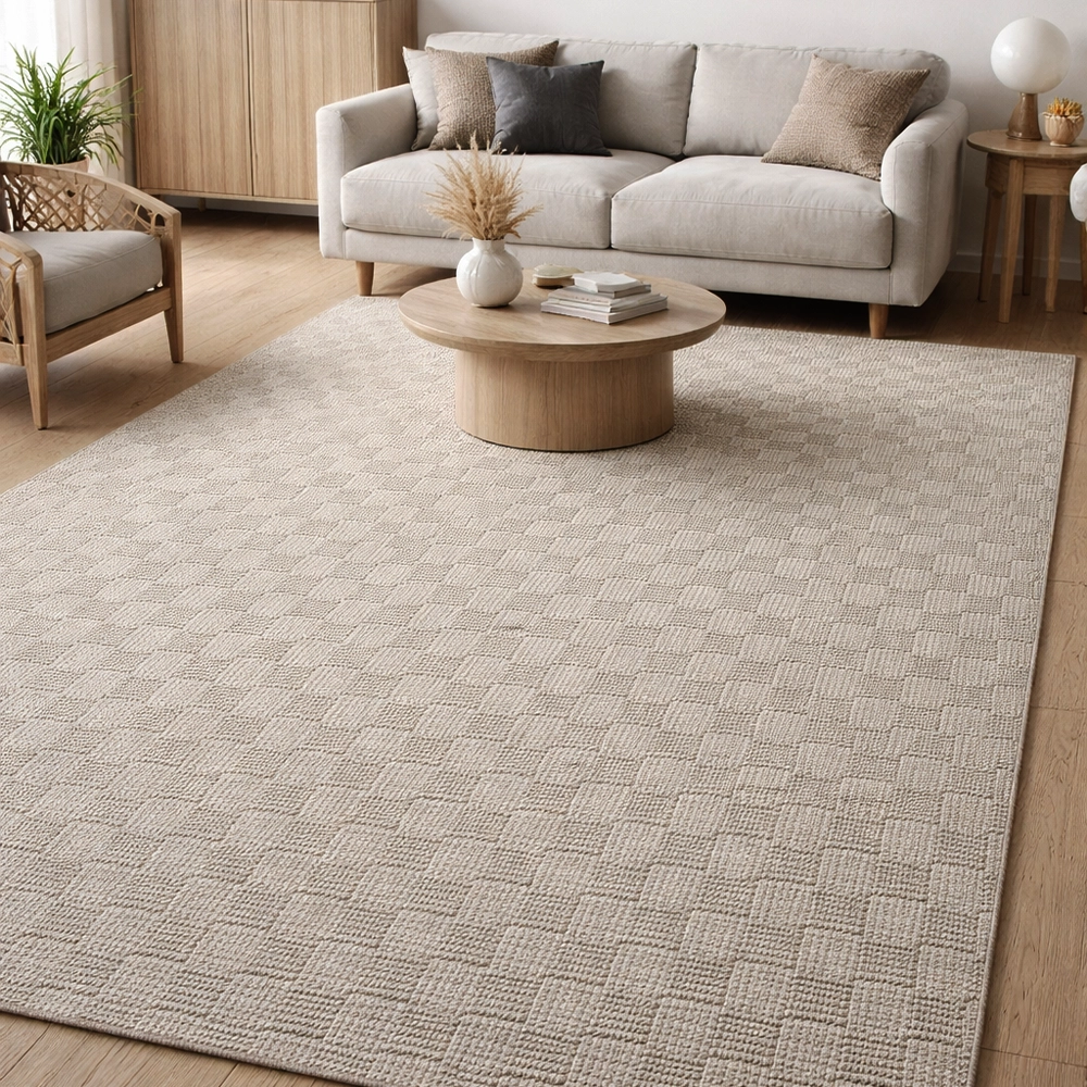 فرش ماشینی مینیمال پینترستی کد 8019